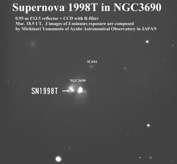 Supernova 1998T in NGC3690