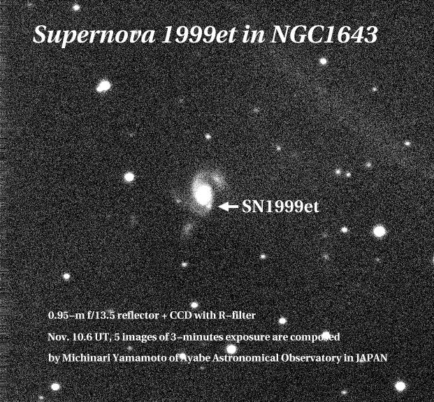 Supernova 1999et in NGC1643